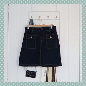 Zara Denim Miniskirt